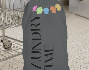 Laundry Time Clothesline Laundry Bag