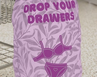 Lavender & Berry Drop Your Drawers Laundry Bag