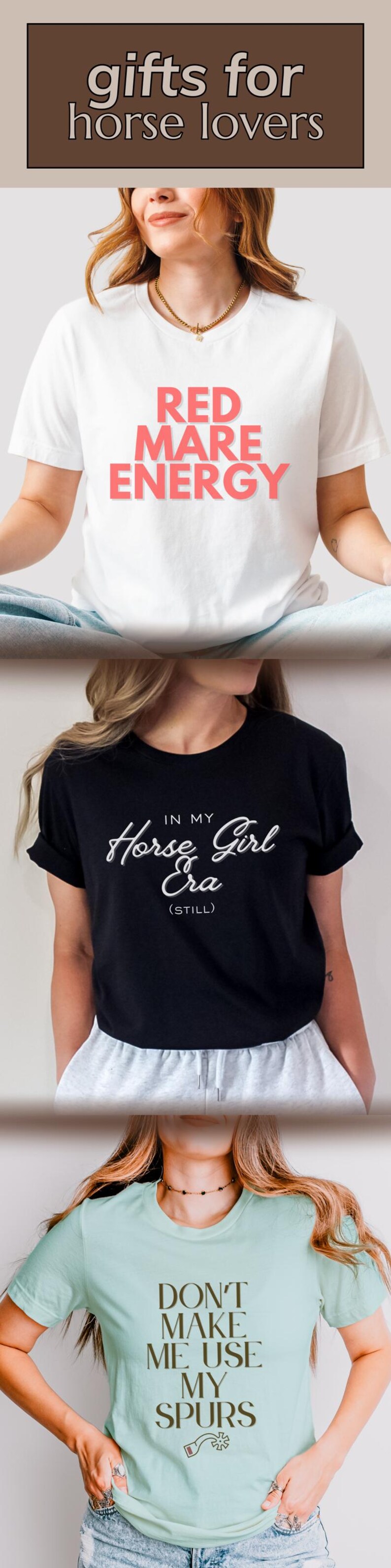 Camiseta Sassy Horse Girl, camiseta ecuestre divertida, regalo para amantes de los caballos, camiseta sarcástica para mamás de establo, regalo para entrenadores de equitación, regalo divertido para esposas imagen 12