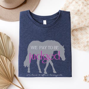 Funny Equestrian Gift Horse Girl Graphic Tee