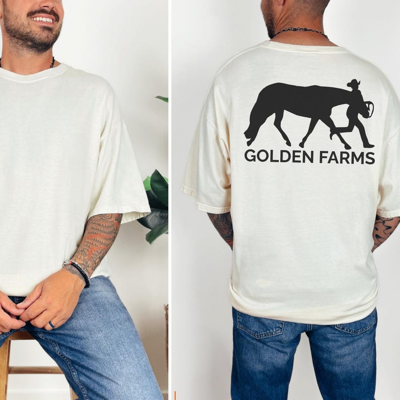 Barn TShirt Matching Horse Show Team Outfit Quarter Horse Gift