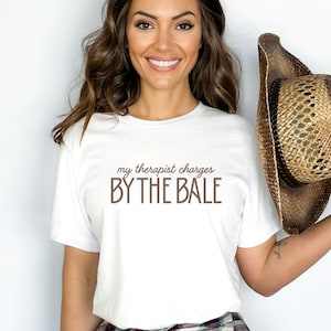 Grappig paard shirt paardensport T-shirt paarden therapie shirt paard meisje cadeau voor paard eigenaar schuur shirt paard show moeder cadeau T-shirt paarden therapeut