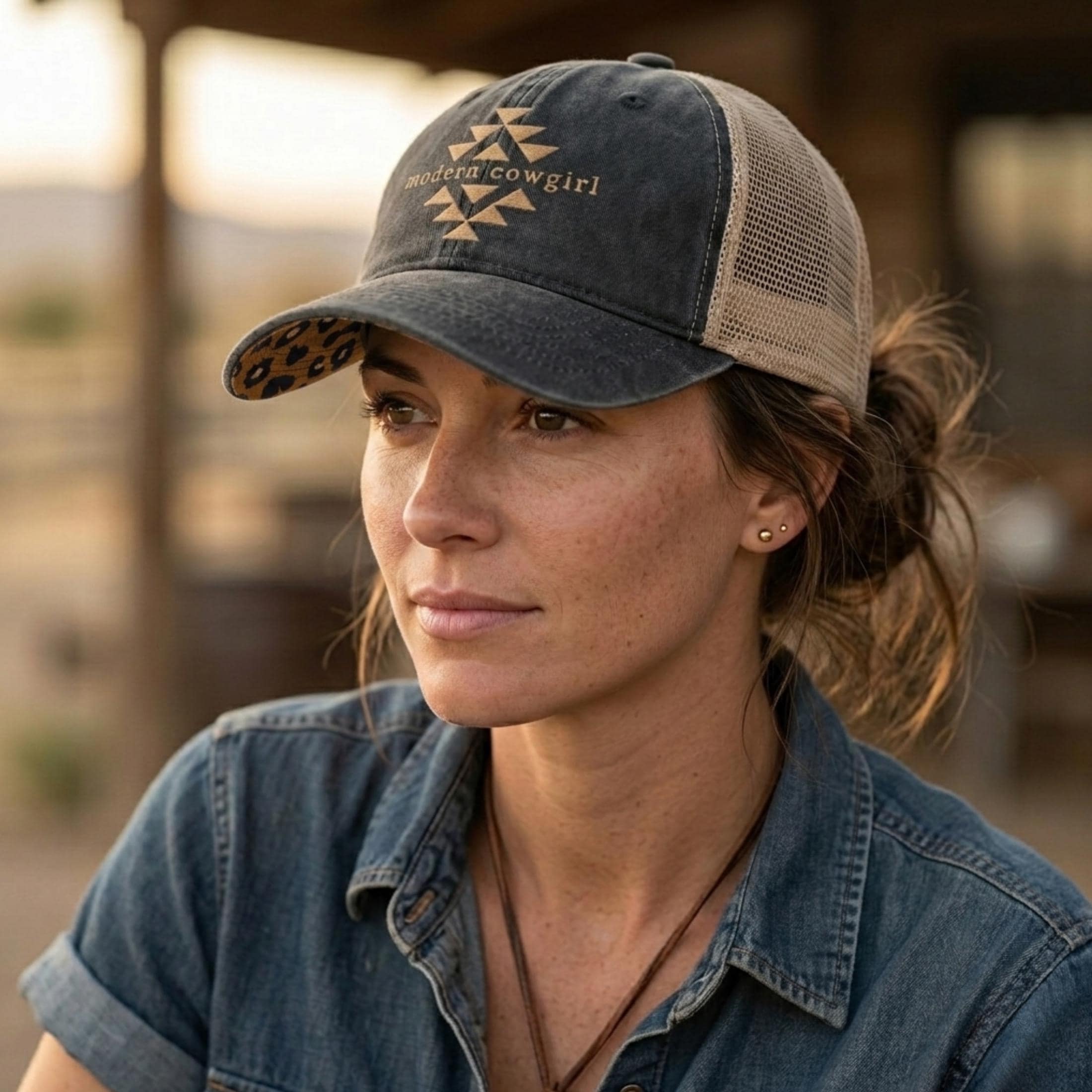 Cowgirl Ponytail Hat - Etsy