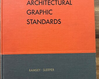 Architectural Graphic Standards by Ramsey and Sleeper 5th Edition