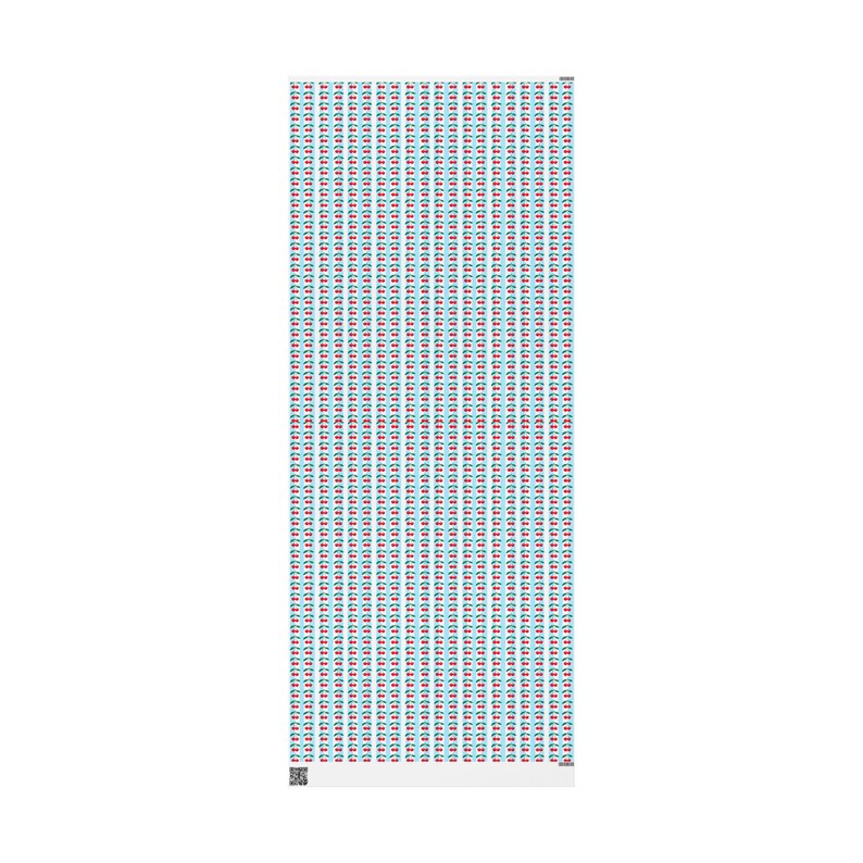 Cherry Print Gift Wrap, Festive Present Paper, 90gsm Fine Art Paper image 3