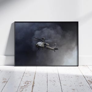 Apache | Aviation Print | High Quality Giclée | Wall Art | Home Decoration