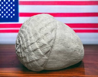 Masssive acorn statue Concrete nut sculpture Garden backyard or patio figure Made in USA