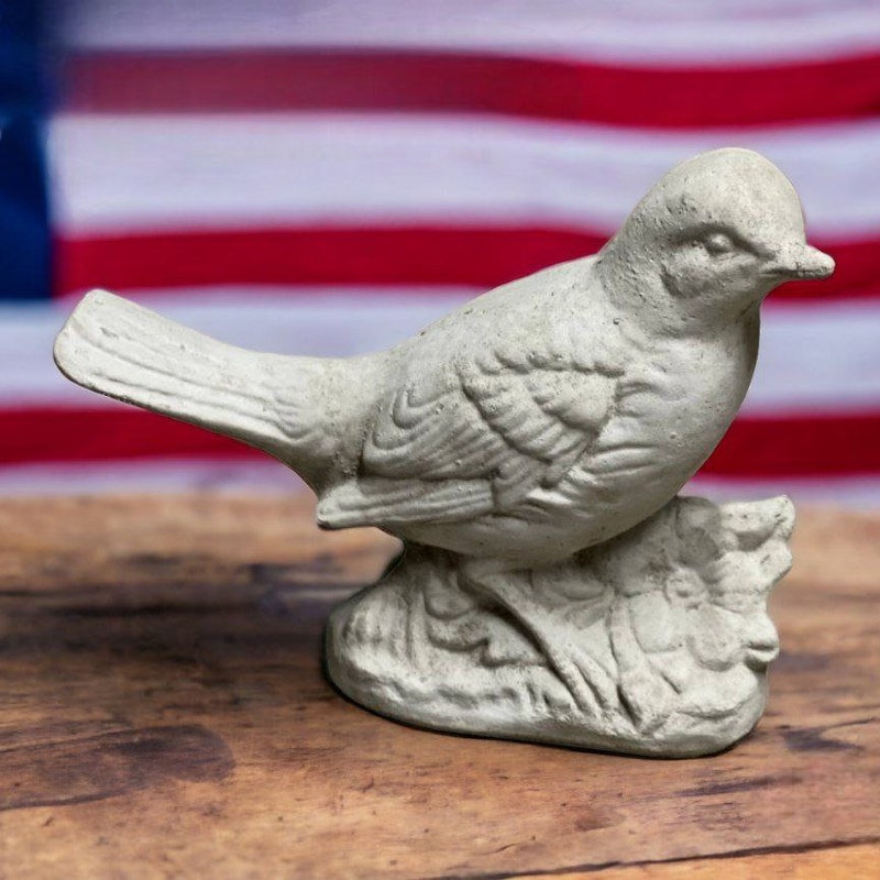 Stone Robin Figure - Etsy