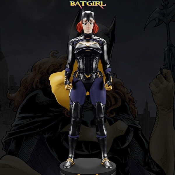 Batgirl STL File - High-Quality 3D Printed Model