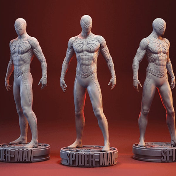 Premium Spiderman 3D Printer STL | High-Quality 3D Print Model