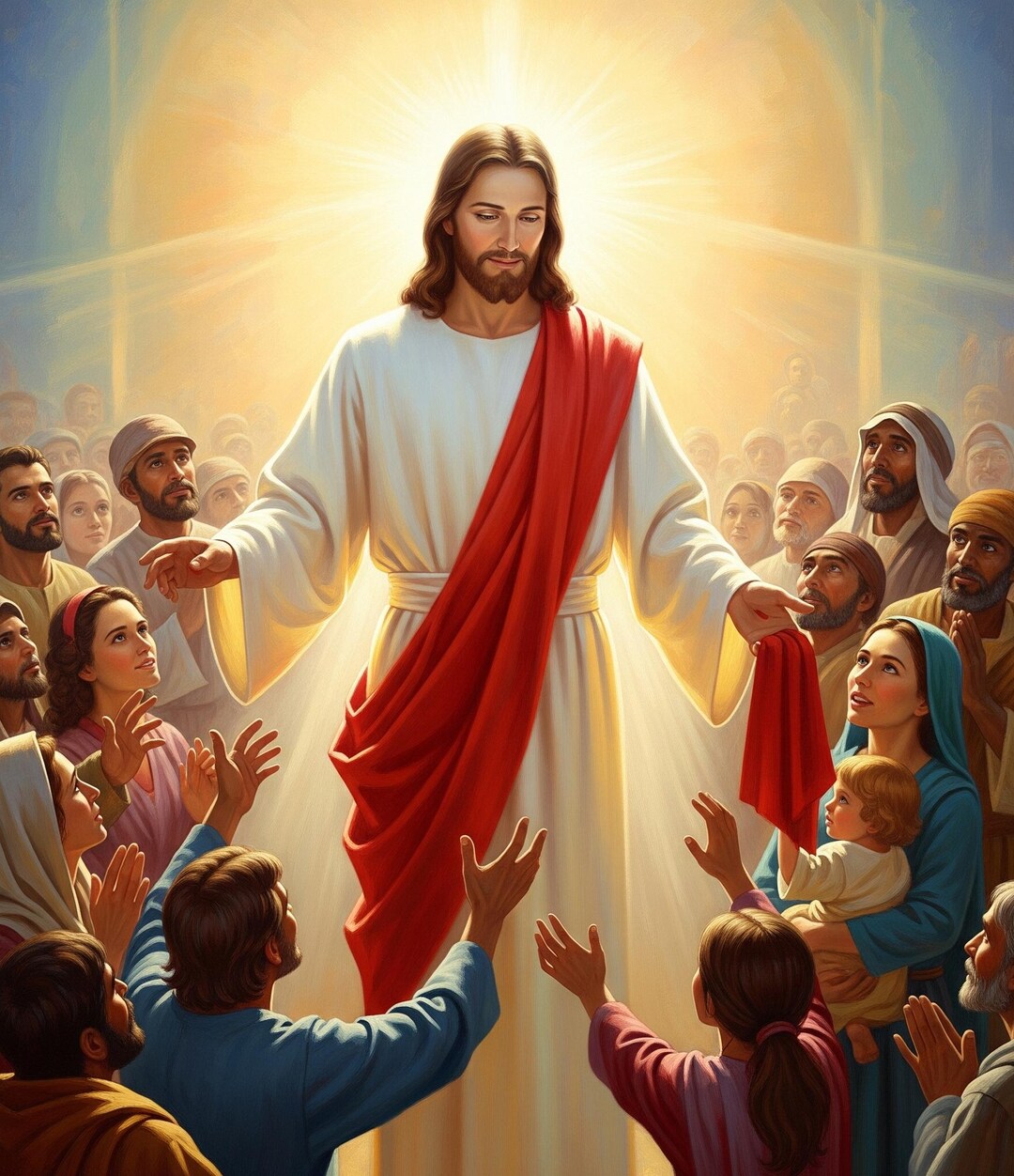 Jesus Oil Painting SVG PNG Bundle of 10 Digital Portraits Instant ...
