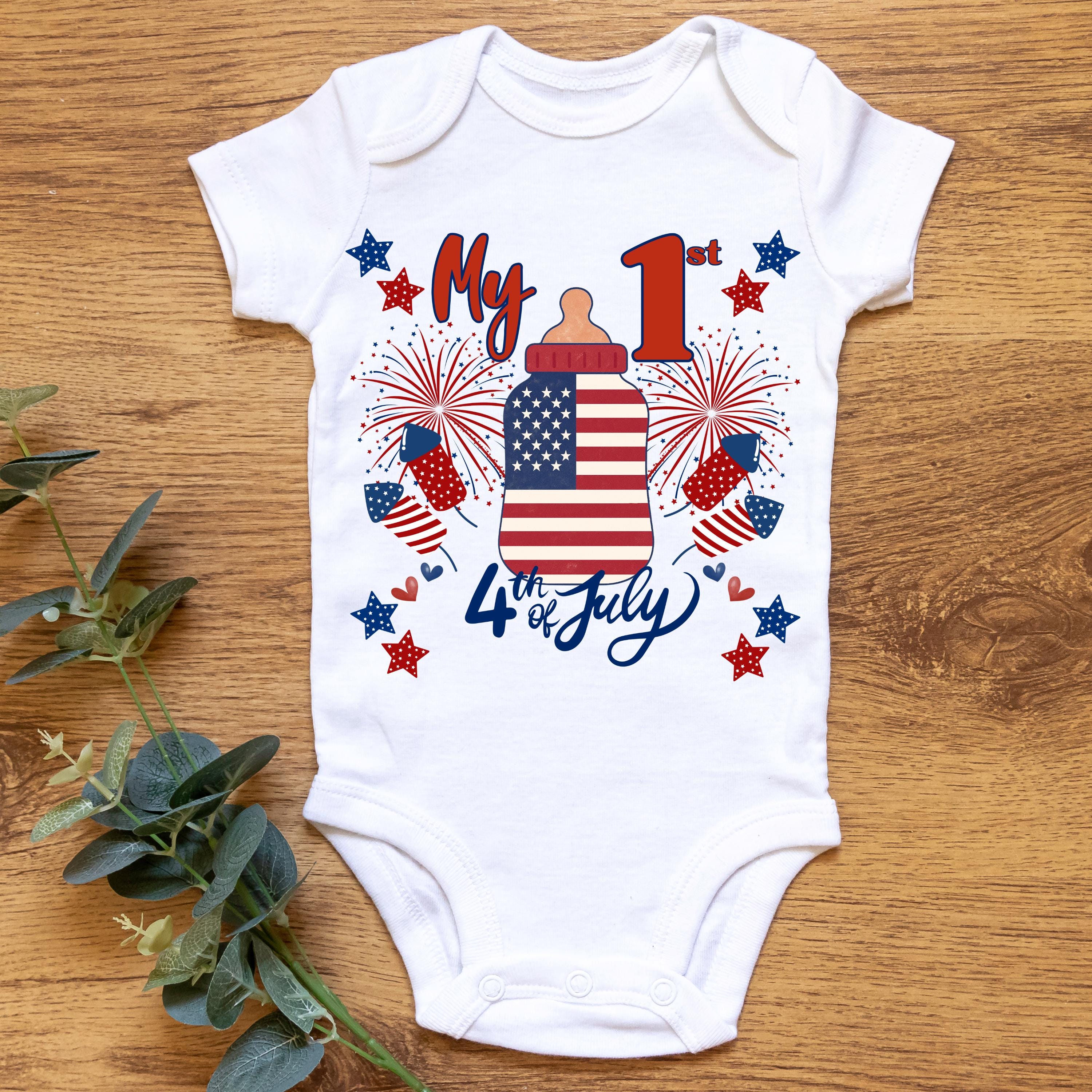 Fourth of July Onesies