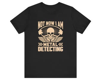 Metalldetekterande t-shirt: Detektoristgåva, skattjägare