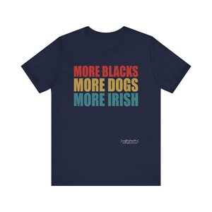Camiseta antirracista del orgullo irlandés, camiseta con mensaje histórico imagen 4