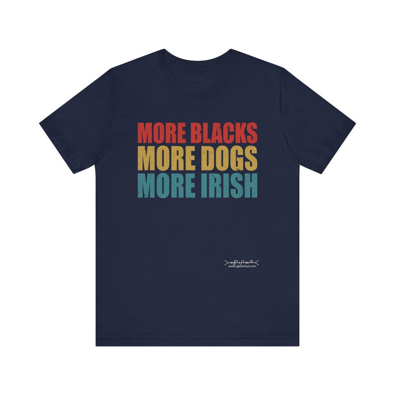 Camiseta antirracista del orgullo irlandés, camiseta con mensaje histórico imagen 4