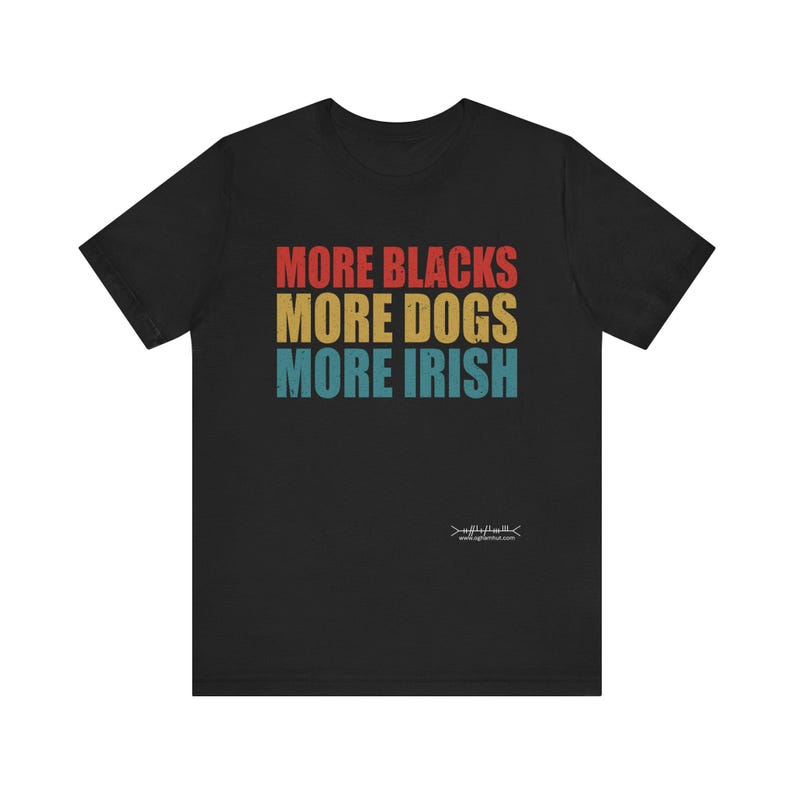 Camiseta antirracista del orgullo irlandés, camiseta con mensaje histórico imagen 2