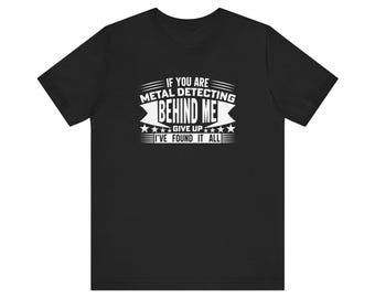 Metalldetekterande t-shirt: Detektoristgåva
