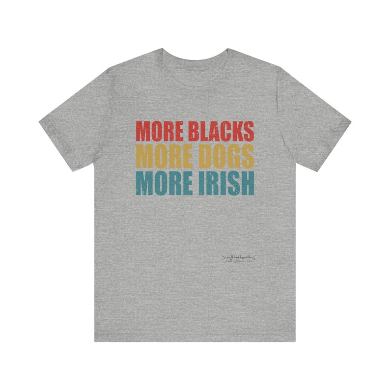 Camiseta antirracista del orgullo irlandés, camiseta con mensaje histórico imagen 3