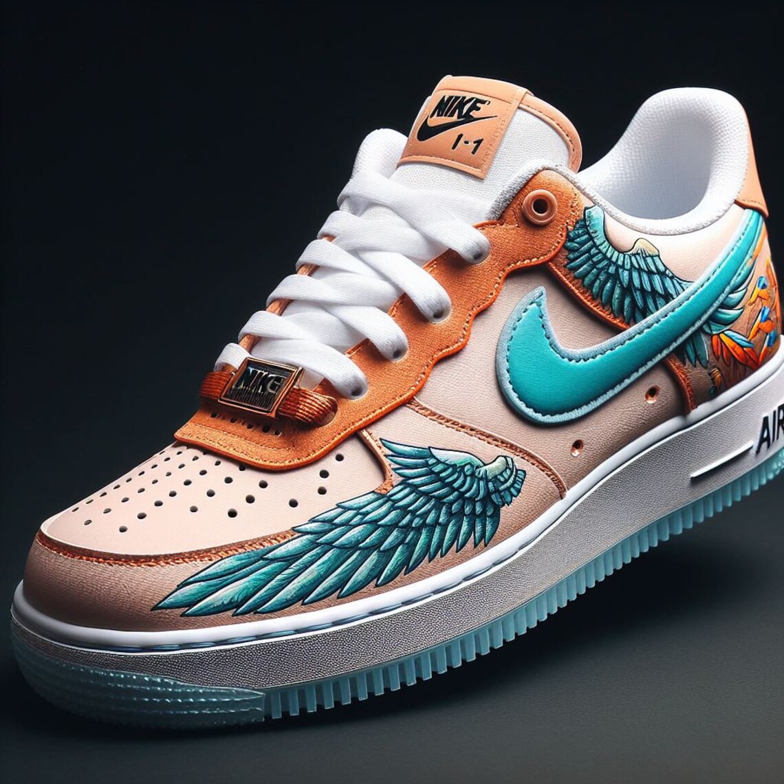 Custom Made Nike Air Force One Etsy Custom Made Nike Air Force One Etsy