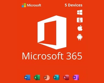 Microsoft Office 365 (5 Devices) Lifetime