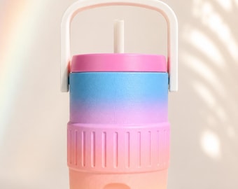 Porta lattina/tazza termica da 355 ml – Porta lattina stampato in 3D / Porta lattina personalizzabile con colori a scelta / Accessorio da scrivania divertente / Regalo unico