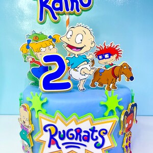 Rugrats Cake Topper - Rugrats Cake Decoration - Rugrats Party - Rugrats Birthday