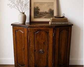 Vintage Pine Mastercraft Console Cabinet
