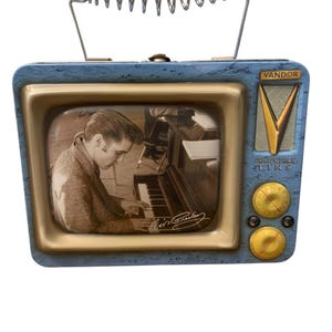 Elvis Presley Collectible Tin Box  with certification paper