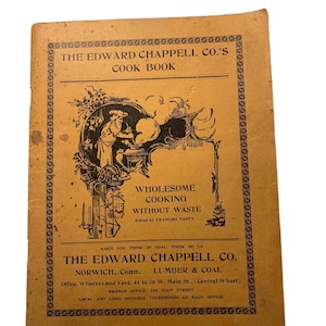 Vintage Edward Chappel Co. Cookbook