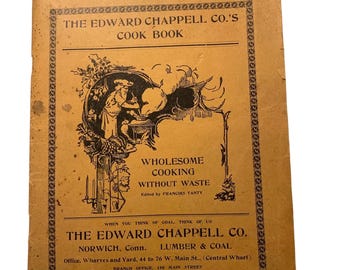 Vintage Edward Chappel Co. Cookbook