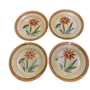Vintage Japanese Lusterware set of 4