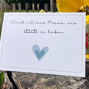 Wunderschöne Karte zum Muttertag | Postkarte A6 | Handlettering Watercolor | Muttertagskarte Geschenk Mama Geburtstagskarte Mama Geburtstag