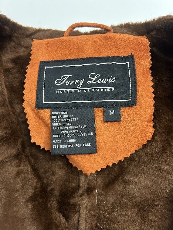 90s Terry Lewis Classic Luxuries Burnt Orange Coa… - image 3