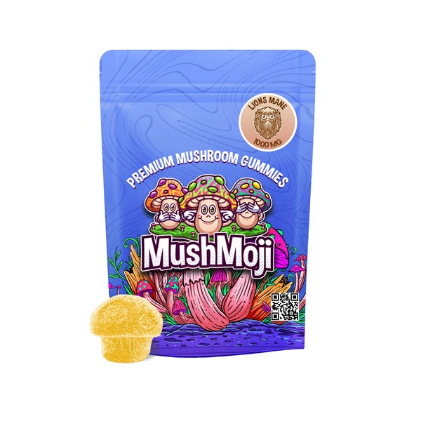 Lions Mane Mushroom Extraction Supplement Gummies