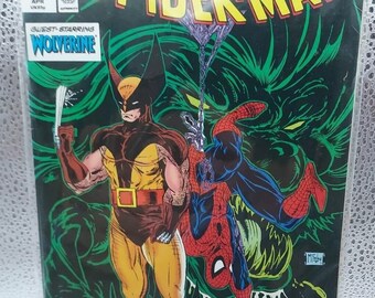 Spider-Man 9 Marvel Comics Wolverine 1991