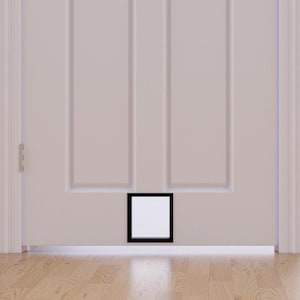 Puerta rectangular personalizada para mascotas - Puerta métrica para perros y gatos, opciones de tamaño y color (PLA)