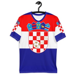 Croatia National football Men's crew neck T-shirt