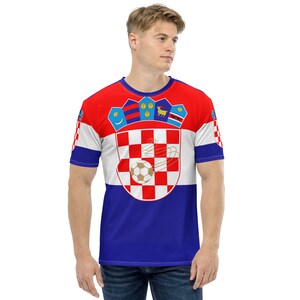 Croatia National football Men's crew neck T-shirt