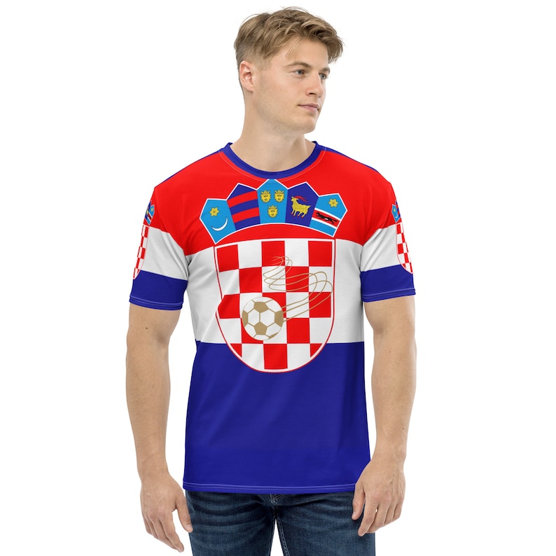 Croatia National football Men's crew neck T-shirt
