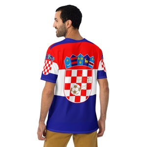 Croatia National football Men's crew neck T-shirt