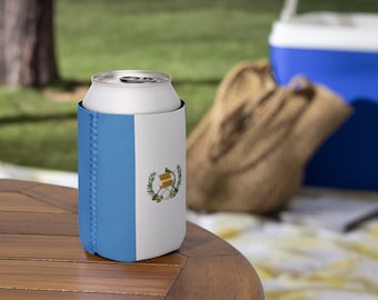 Guatemala Dosenkühler, Bierkühler, Enfriador para Bebidas, Guatemala Flagge, Geschenk Guatemala, Regalo Guatemalteco, Partybevorzugung Guatemala