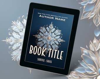 Customizable eBook Cover Design | Pre-Made cover | eBook Cover | YA | Romance Cover | Fantasy Cover | Self Publishing | Snowflake