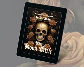 Customizable eBook Cover Design | Pre-Made Romance Cover | eBook Cover | Fantasy | Romance | Pirates | Adventure | Skull | Roses