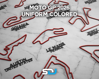 MotoGP 2026 - Race Tracks - Uniform Colored