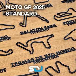 Moto GP 2025 tracks - Standard
