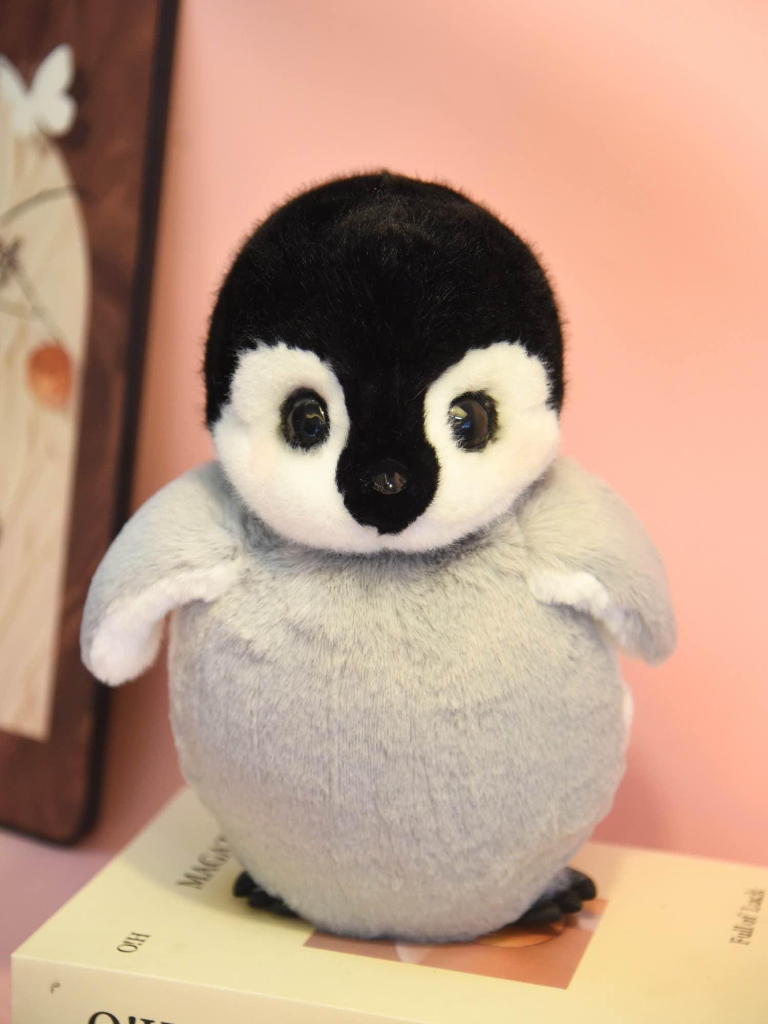 Plush Penguin Backpack Cute Pingu Penguin Backpack • Aesthetic Clothes Shop main image 4