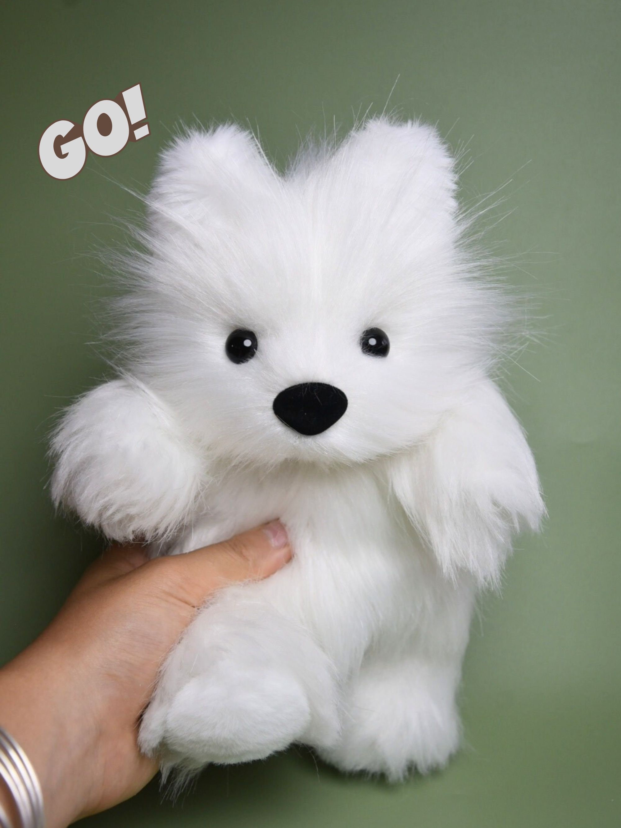 Samoyed soft toy on sale