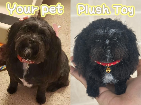Custom dog plush,Pet replica,All Dog Breeds,made to order,Dog portrait, Pet loss gift,Dog Sculpture,Custom Stuffed Dog, Gift for Dog Lovers