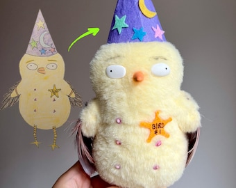 Drawings Into Plush,custom plush from photo, art to stuffed animal,kids drawings, plush doll replica,Custom Plush Toy Custom Character Plush