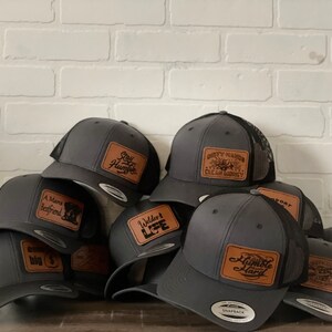 customized hats with patches
